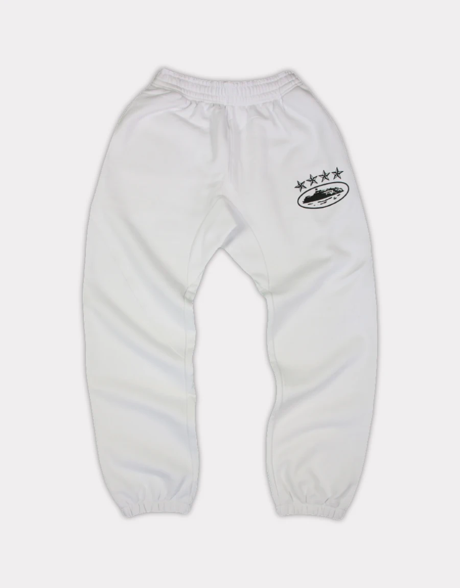 4Starz Alcatraz Sweatpants White