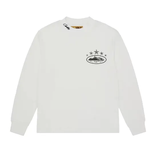 5Starz Alcatraz Sweatshirt White