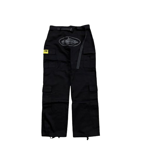 Guerillaz Cargo Pants Black Grey