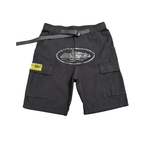 Cargo Shorts Black print black
