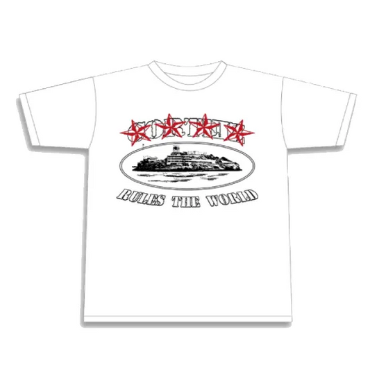 4 Starz Alcatraz T-Shirt White