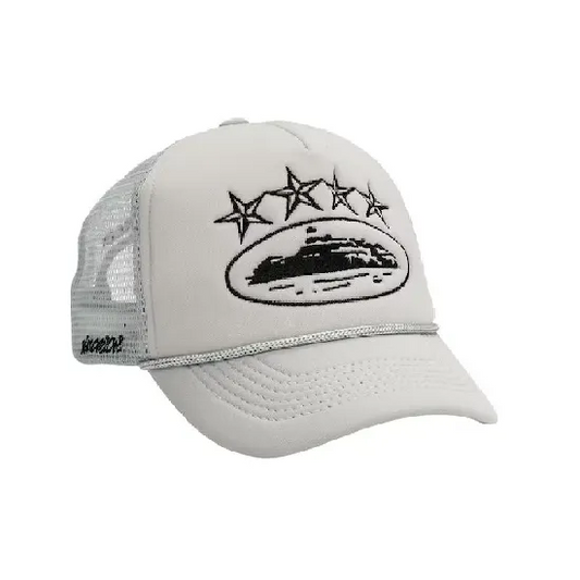 4Starz Alcatraz Gray Trucker Hat