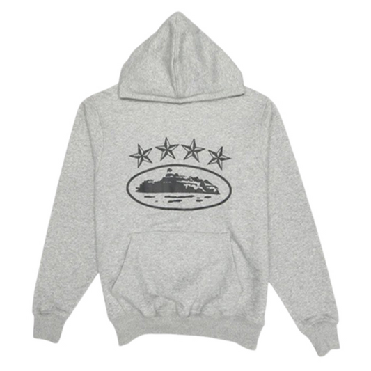 4Starz Alcatraz Hoodie Grey