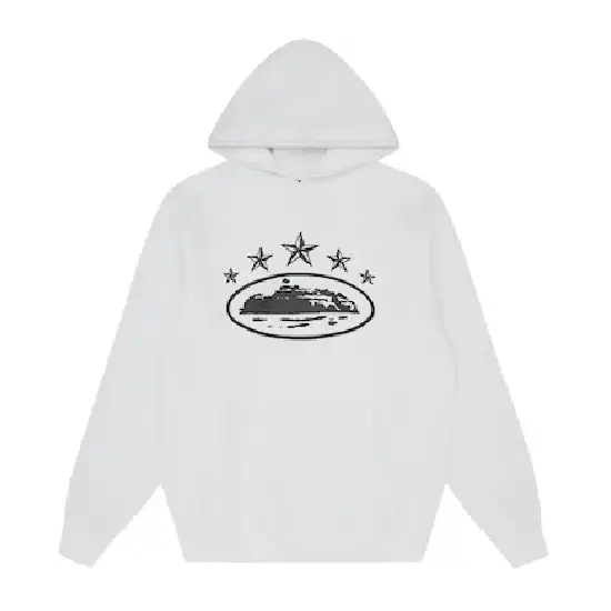 5 Starz Alcatraz Hoodie White