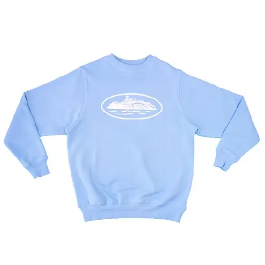 Alcatraz Crewneck Sweatshirt Baby Blue