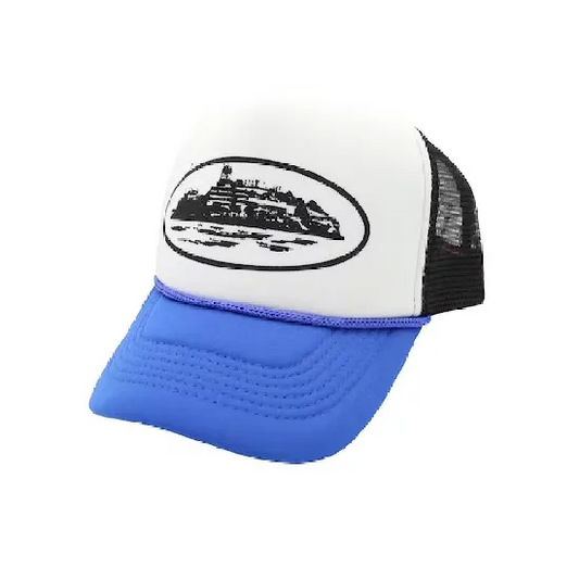 Alcatraz Trucker Hat Black/Royal