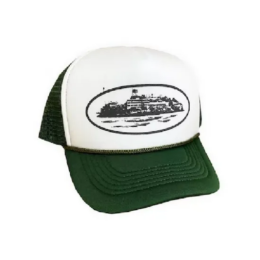 Alcatraz Trucker Hat Green