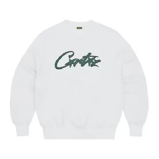 Allstarz Sweatshirt White/Green