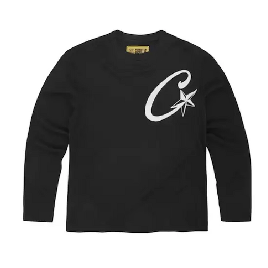 C Starz Waffle Sweatshirt Black