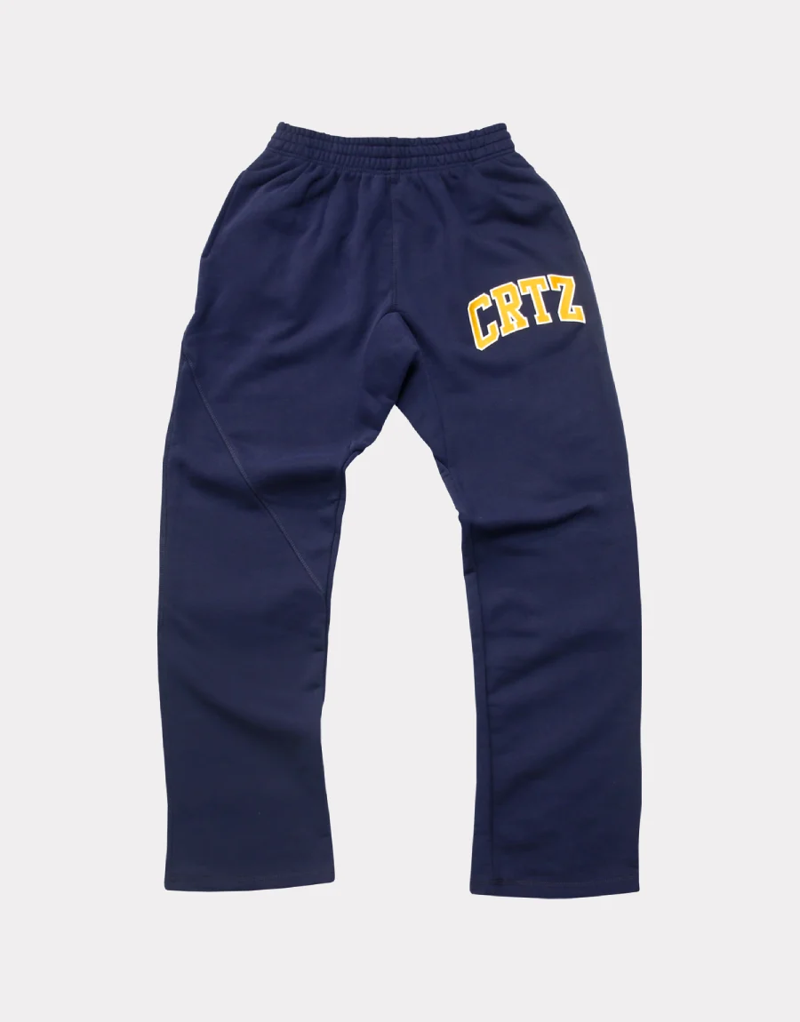 Crtz Dropout Jogging Pants Navy